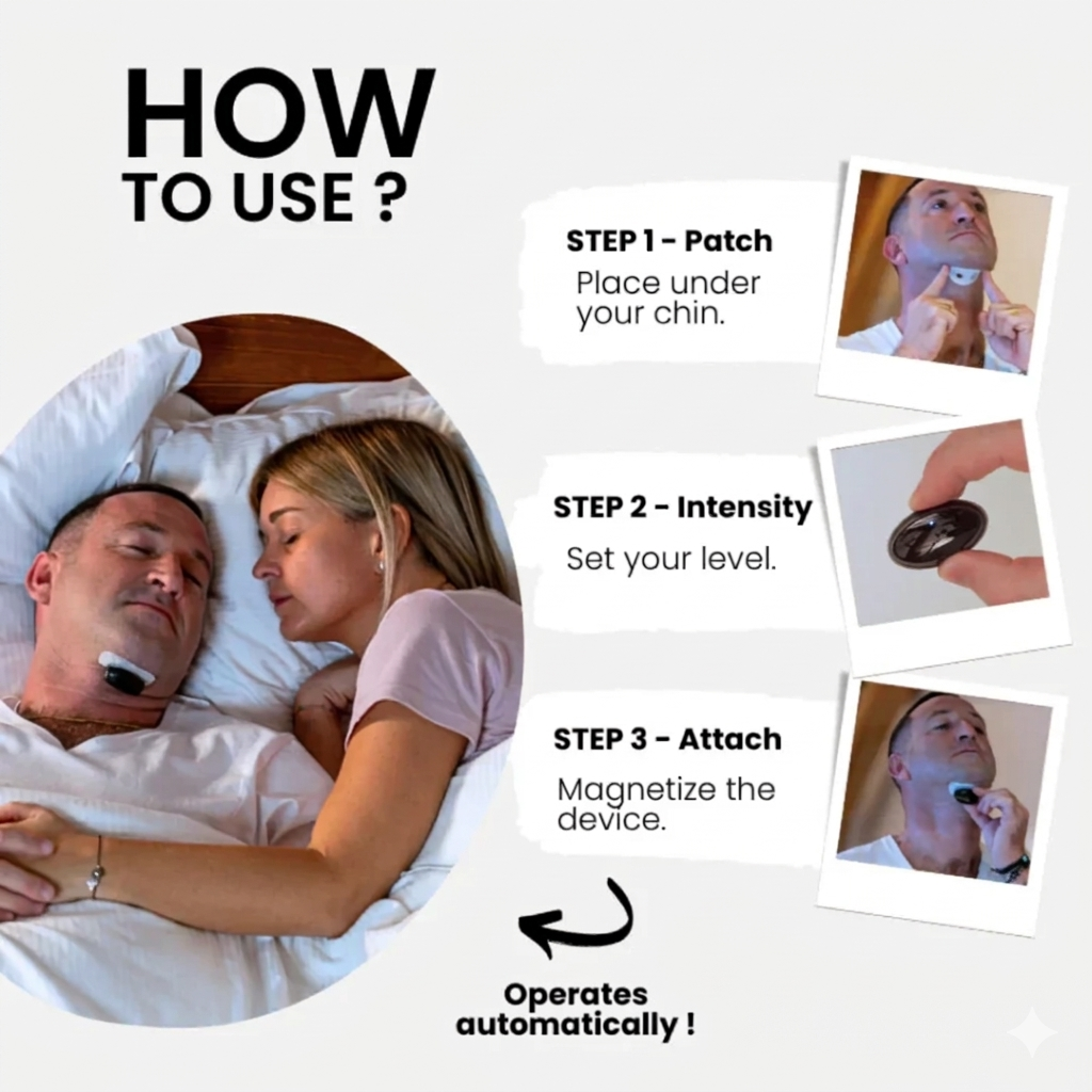 NeuroAir™ — Eliminates Snoring & Sleep Apnoea